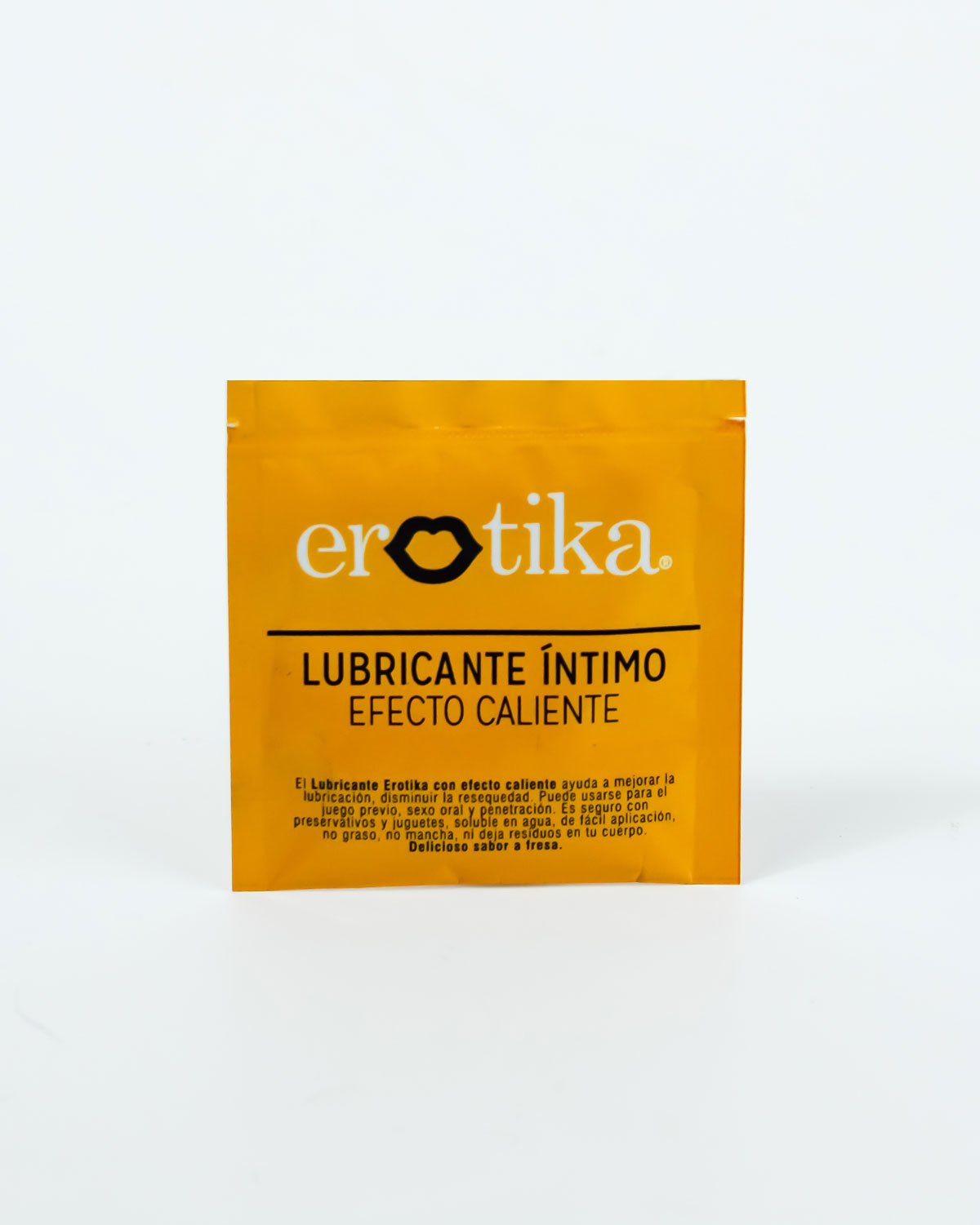 Lubricante caliente Erotika 30ml sabor fresa